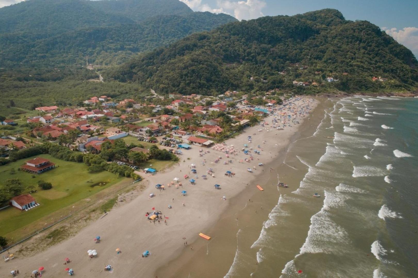 Casa Familiar Para Temporada Em Peruíbe Exterior foto